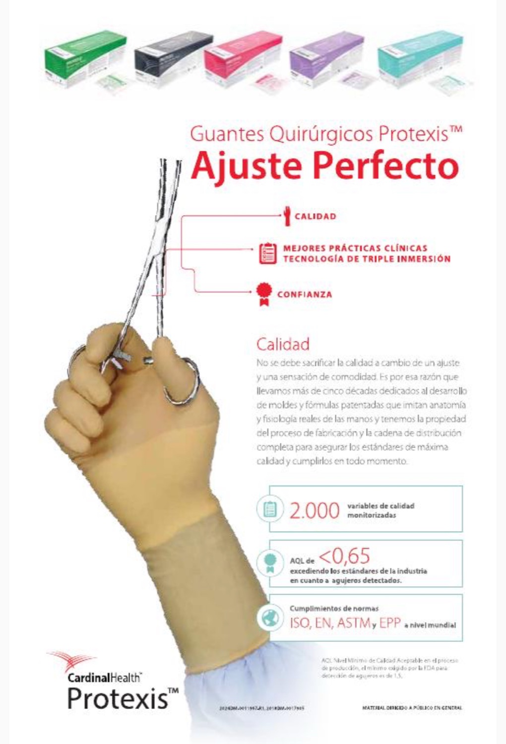 Guantes Protexis · ajuste perfecto