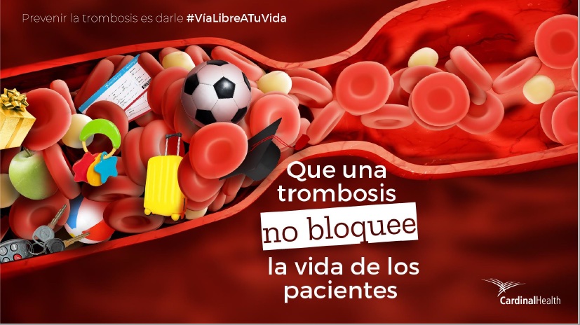 Campaña de prevención de trombosis · #ViaLibreATuVida