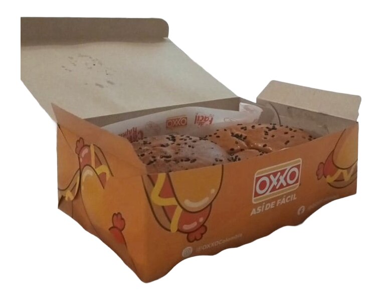 Caja abierta · producto real